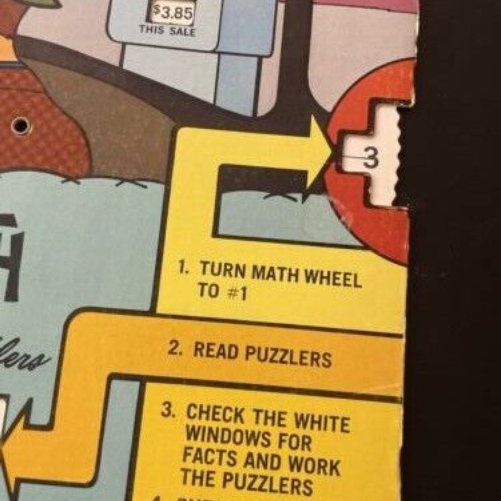 Auto Math AND Kitchen Math - Ideal Spellbinders 1972 - Picture 3 of 8